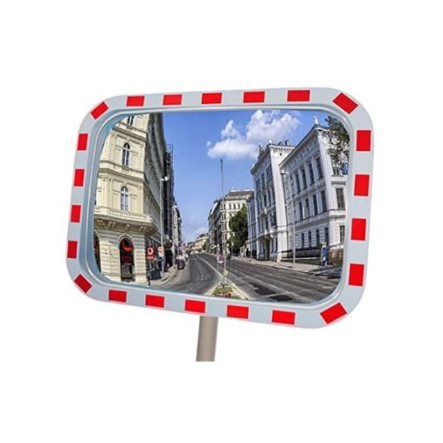 Road mirror U-18b with handle 60x80cm LDA-60x80