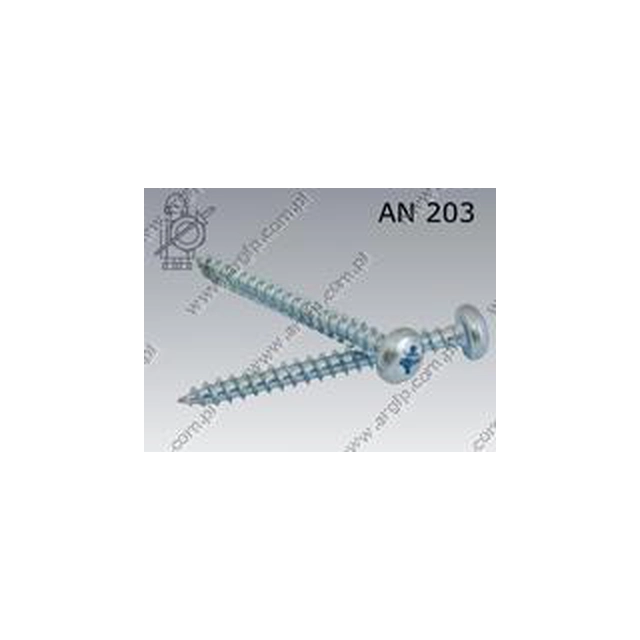 Screws Suitable for wood 5x20 AN203 zinc plated