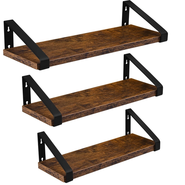 A set of 3 SIRIN loft shelves