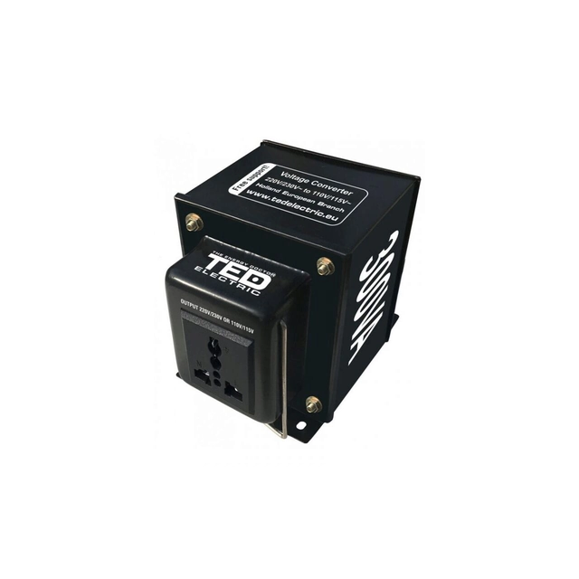 Transformer 230-220V to 110-115V 300VA/300W reversible TED003669