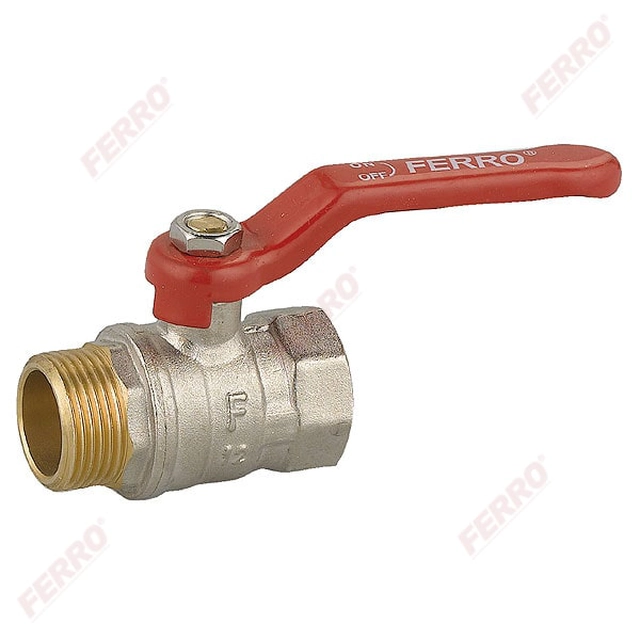 Ball valve FERRO, d, internal-external, long handle, 2&#039;&#039;