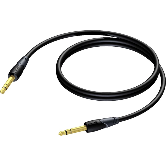 Cable Procab Jack 6.3mm - Jack 6.3mm 3m black (CLA610 / 3)