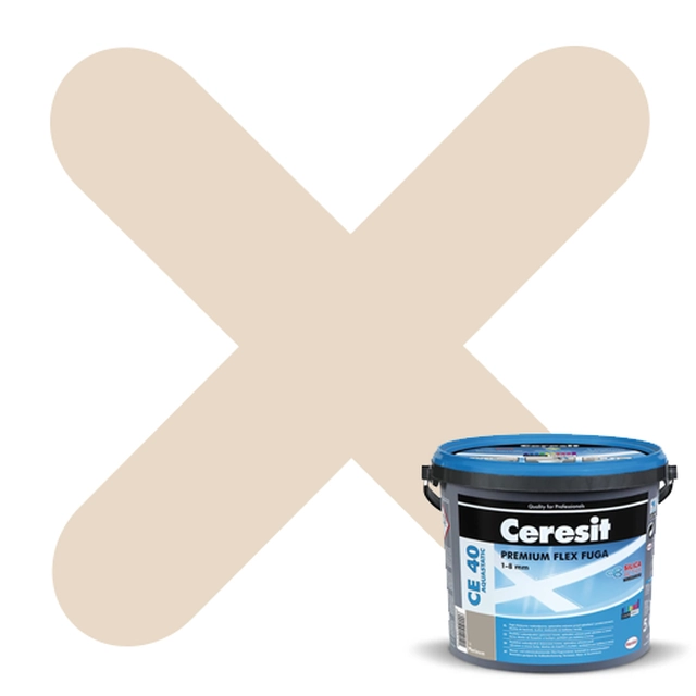 Ceresit elastic grout CE-40 Aquastatic jasmine 40 5 kg