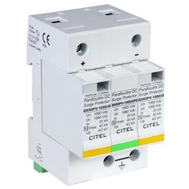 DC surge arrester typ2 DS50PVS-1000 Citel