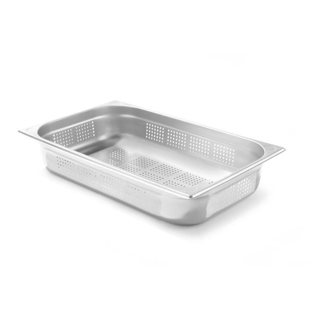 Bac GN 1/1 Ligne Cuisine perforé - 530x325 mm 40 mm