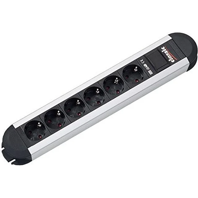 Bachmann Bachmann PRIMO 331.010 power strip - black / silver - 6 port