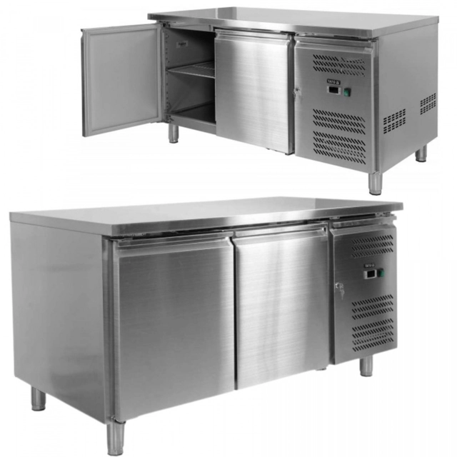 Bäckerei-Kühltisch 390l 2 Yato-Türtisch Yg-05254