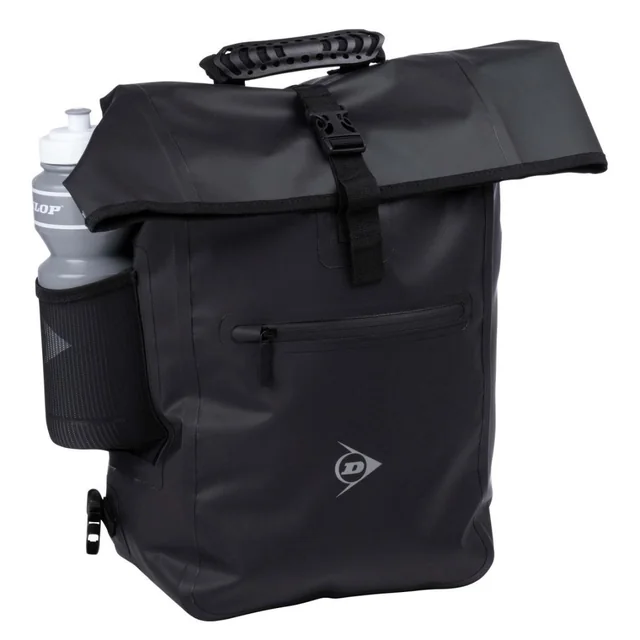 BACKPACK BICYCLE BAG REAR CARRIER 4w1 25L BLACK DUNLOP