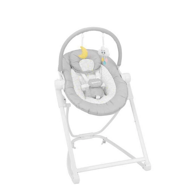 Badabulle Compact'up hoge grijze babyhangmat