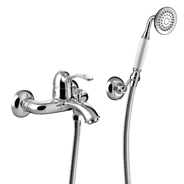 Badekar- og brusearmatur Tres Classic krom 24217001