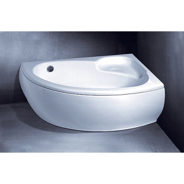 Bagno Vispool Piccola finitura, lato sinistro bianco