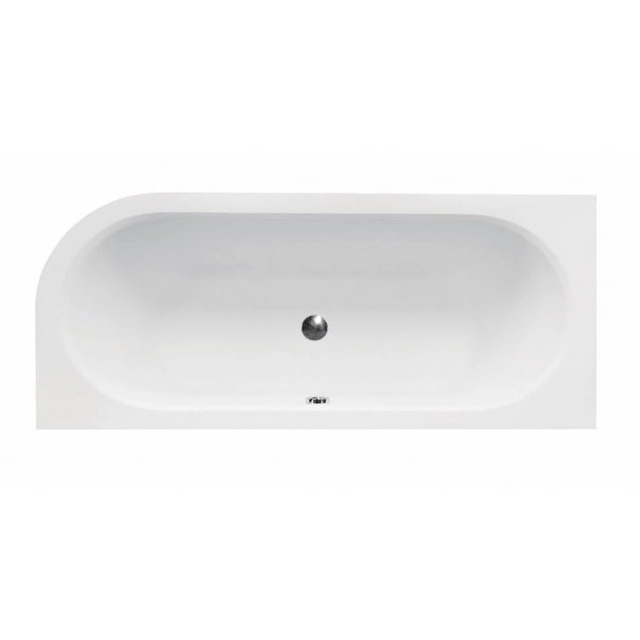 Baignoire asymétrique Besco Avita Slim 160x75 gauche - EN SUPPLÉMENT 5% RÉDUCTION POUR LE CODE BESCO5