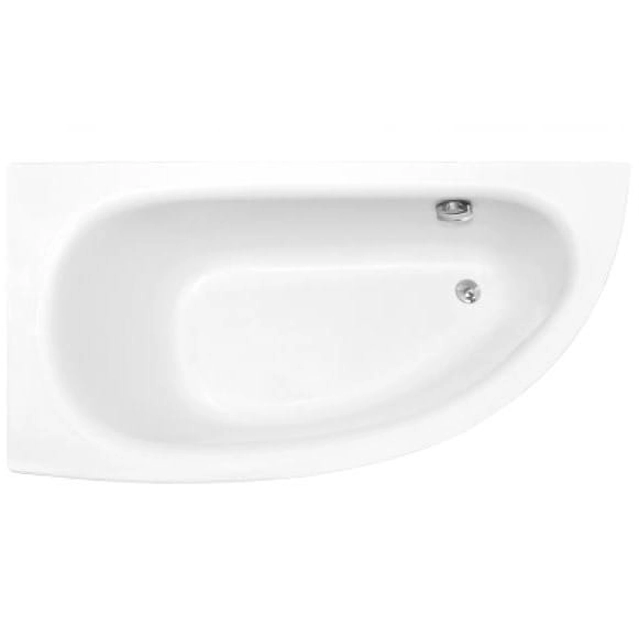 Baignoire asymétrique Besco Milena Premium 150x70 gauche - EN PLUS 5% RÉDUCTION POUR LE CODE BESCO5