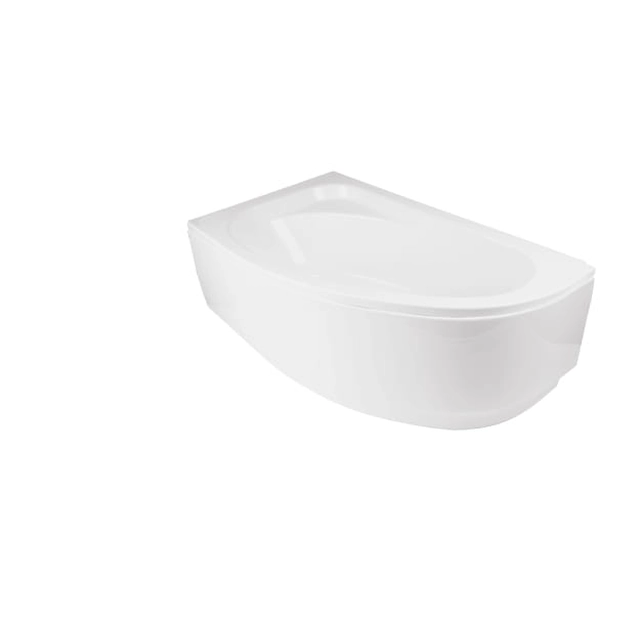 Baignoire d'angle Besco Cornea 140x80 gauche - SUPPLÉMENT 5% RÉDUCTION POUR LE CODE BESCO5