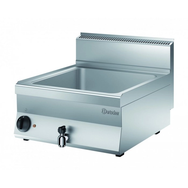 Bain marie 650, szélesség 600, 1/1GN+ 2x1/4 BARTSCHER 115112 115112