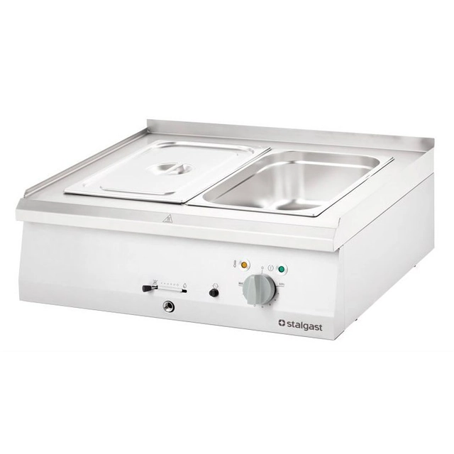 Bain marie électrique réglable 2x GN 1/1 Stalgast 9721000