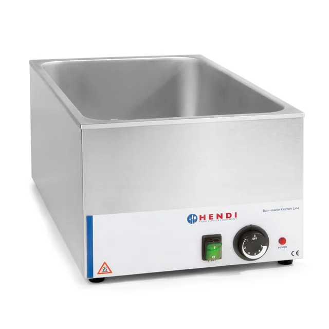 Bain marie GN 1/1 be čiaupo, 1200W, be konteinerių