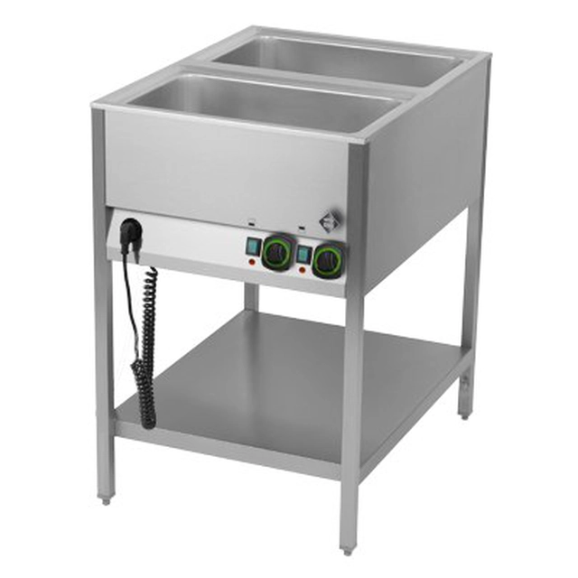 Bain marie staționar 2-komorowy