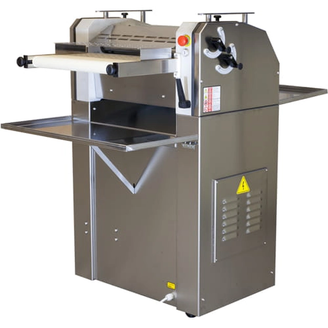 Bakkerij stokbroodmachine | croissantje | apparaat voor het produceren van baguettes | vingers | twee cilinders 50 cm | roestvrij staal | FRI500