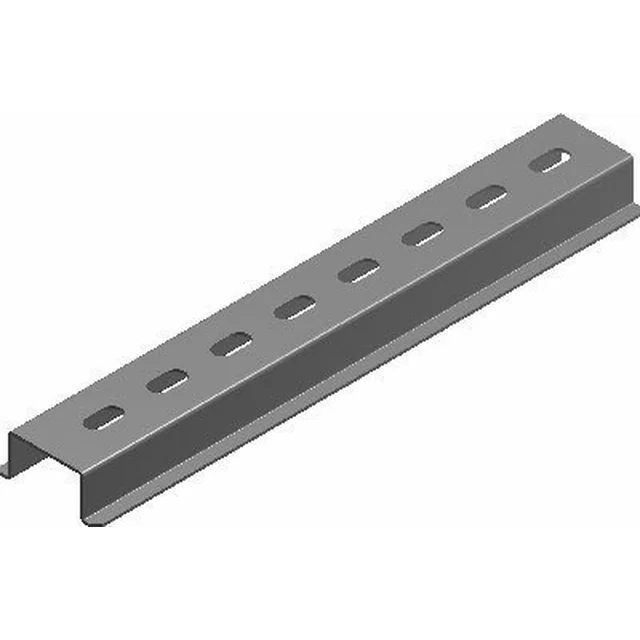 Baks TH35 SZP35H15/2 RAIL DE SUPPORT EUROPÉEN PERFORÉ 2M 1,0 MM - 613220