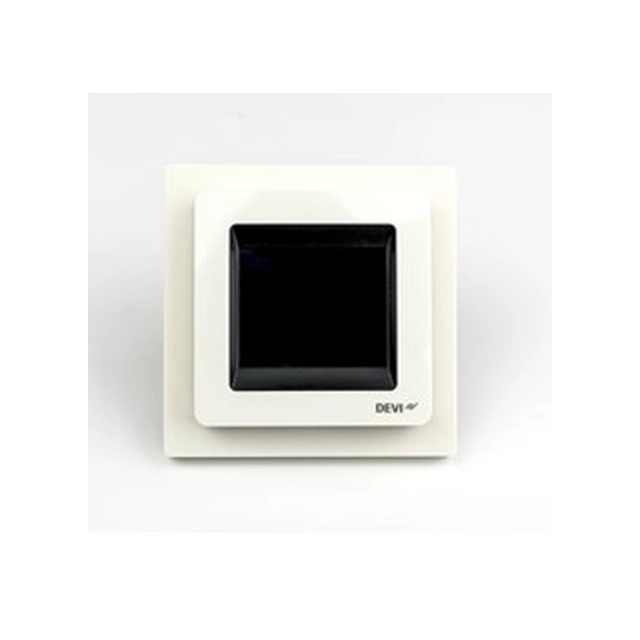 Бял термостат с DEVIreg сензорен дисплей 140F1064