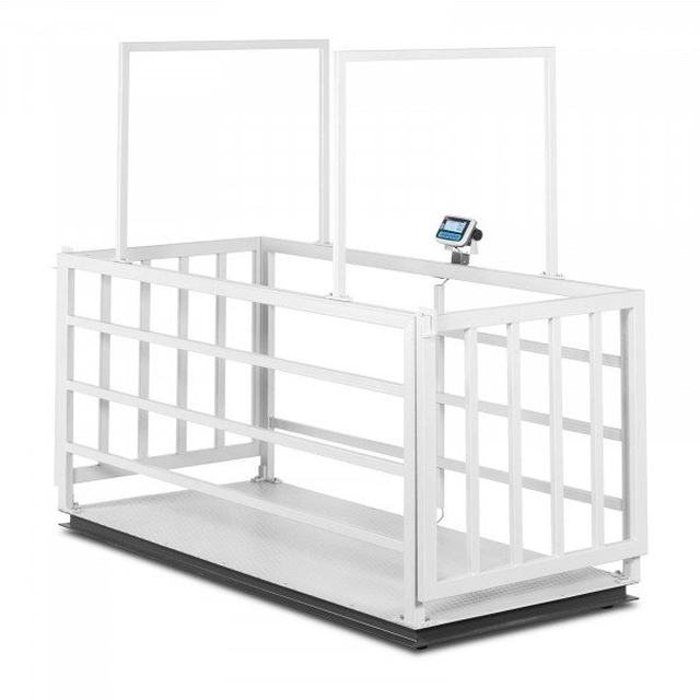 Balance bétail - calibrée - 1500 kg/500 g - cage animal - LCD TEM 10200110 AEK+C110X2401500-4LC-CHK