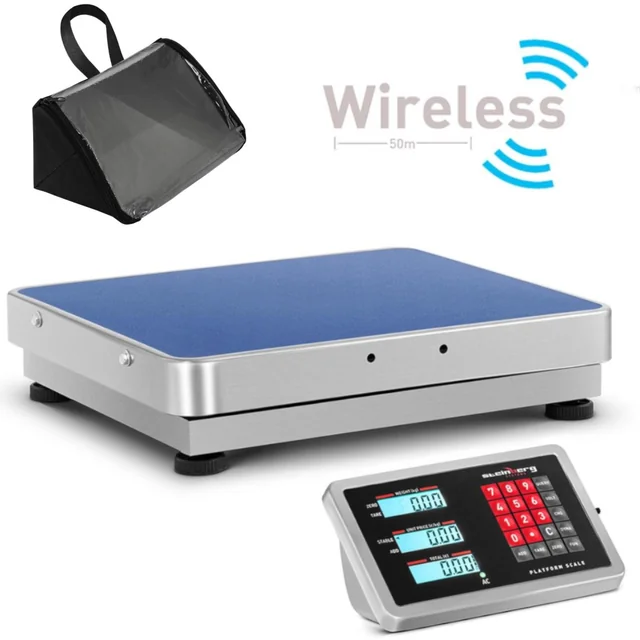 Balance plate-forme sans fil WiFi 300 kg / 0,05 g