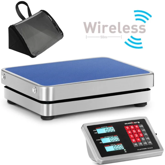 Balance plate-forme sans fil WiFi 60 kg / 0,01 g