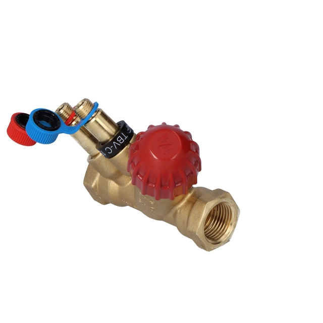 Balancing valve TBV-C DN15 NF with on-off control, internal threads