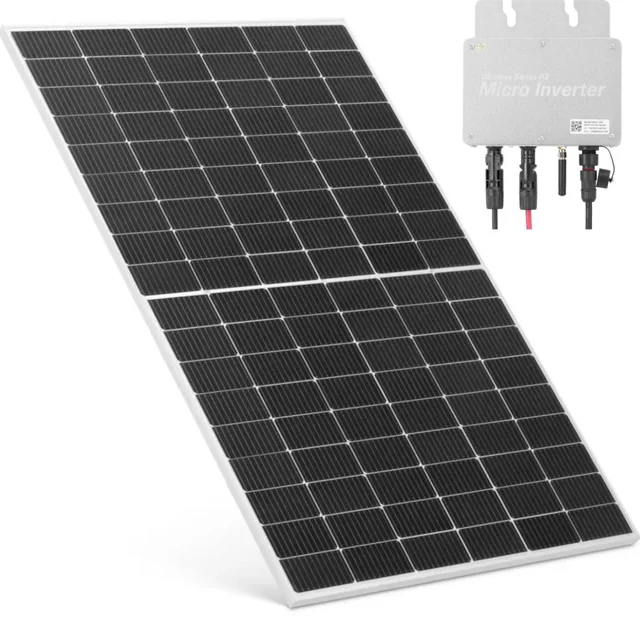 Balcony photovoltaics, solar panels 600 W - set