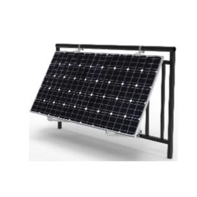 Balcony structure with double adjustment for mounting solar panels 20°-50° (TYP1)