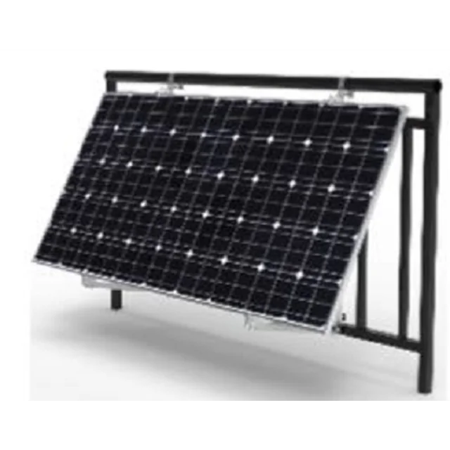 Balcony structure with double adjustment for mounting solar panels 20°-50° (TYP2)