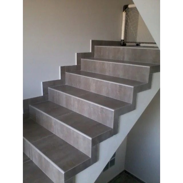 Baldosas de escalera grises 30x60 ANTIDESLIZANTE, símil cemento, MÁS BARATA