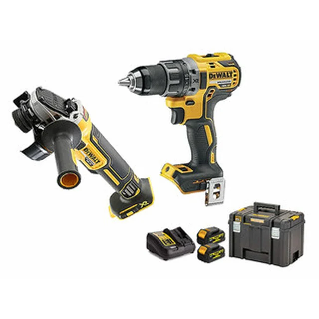 Balenie stroja DeWalt DCK2020P2T v kufríku TSTAK