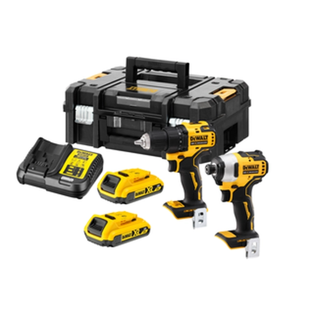 Balíček stroje DeWalt DCK2061D2T-QW