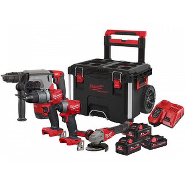 Balíček stroje Milwaukee M18 FPP4B2-533P