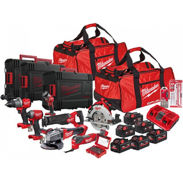 Balíček stroje Milwaukee M18PP8A-586P