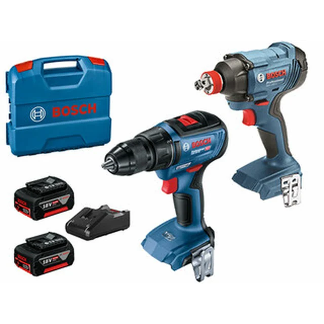 Balíček strojů Bosch GDX 180-LI+GSR 18V-50 v Kofferu