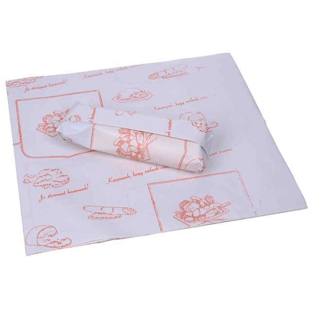 Balicí papír na maso, prohnutý, 30x30 cm, 5 kg