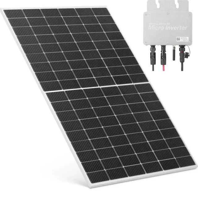 Balkonová fotovoltaika, solární panely 600 W - set