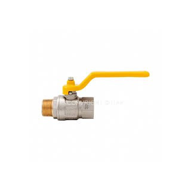 Ball valve ITAP LONDON for gas, d, inside-outside, long handle, 1/2&#039;&#039;