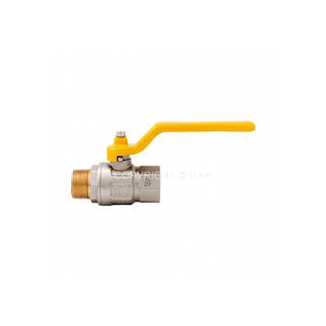 Ball valve ITAP LONDON for gas, d, inside-outside, long handle, 3/4&#039;&#039;