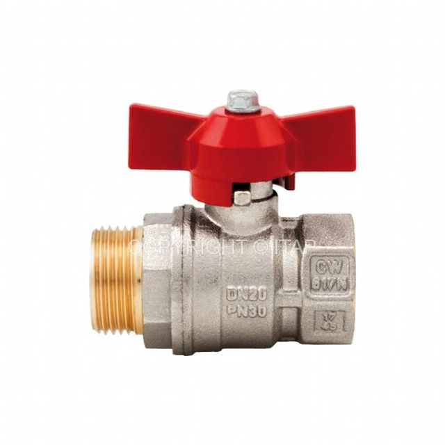 Ball valve ITAP VIENNA, d, inside-outside, short handle, 1/2&#039;&#039;