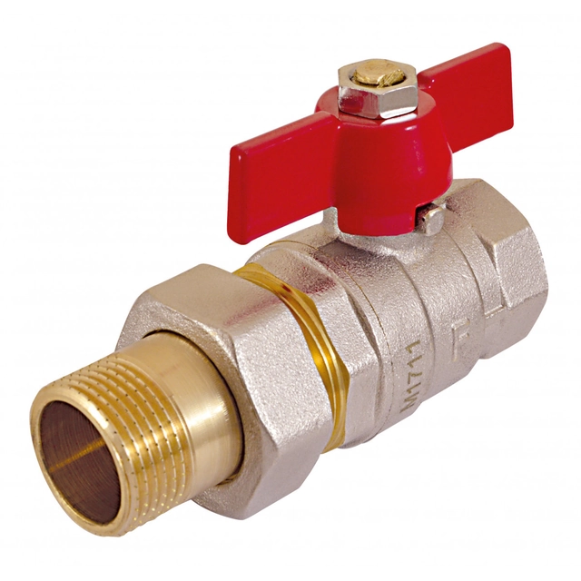 Ball valve with screw connection 1'' NORMAL