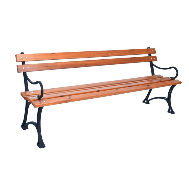 Banc de jardin avec accoudoirs FSC