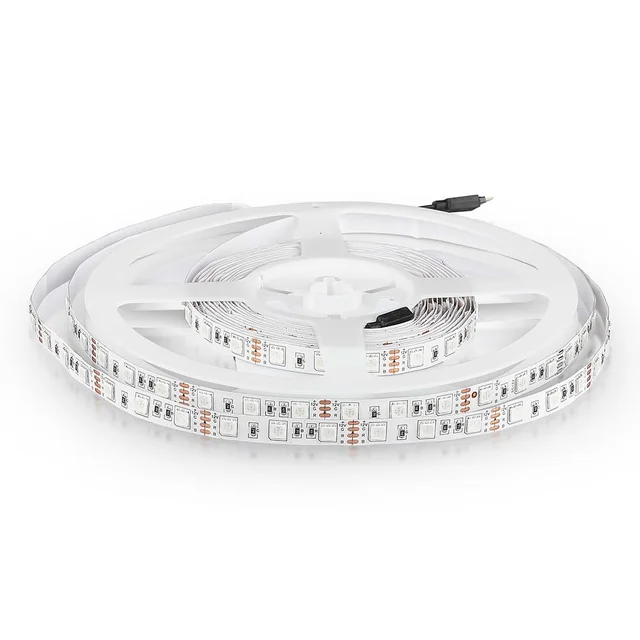 Bandă luminoasă cu LED - Bandă luminoasă - 5050 - 60 - IP20 - ALBASTRU - Price/1m (5m Roll)