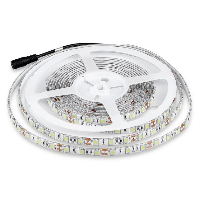 Bandă luminoasă cu LED - Bandă luminoasă - 5050 60 - IP65 - RGB - Price/1m (5m Roll)