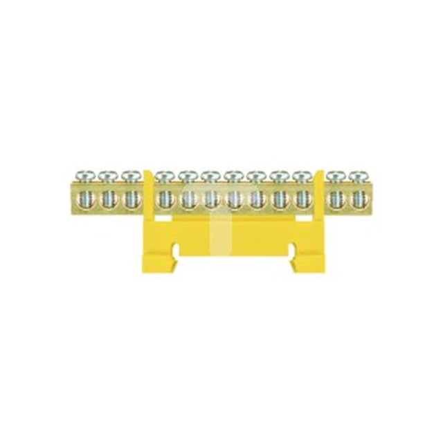 Bandă terminală Pawbol Low pentru șină 12-torowa galben TH35 (E.4053)