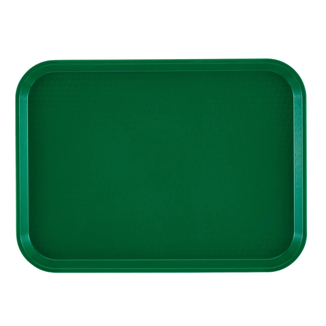 Bandeja Fast Food em polipropileno, verde 300x410 mm, Cambro