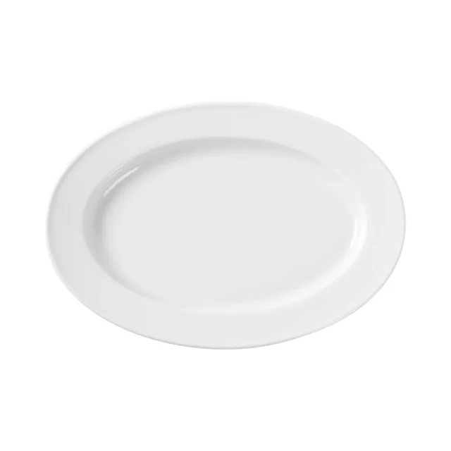 Bandeja oval Bianco 210x140 mm